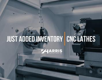 New Arrival CNC Inventory: August 2026