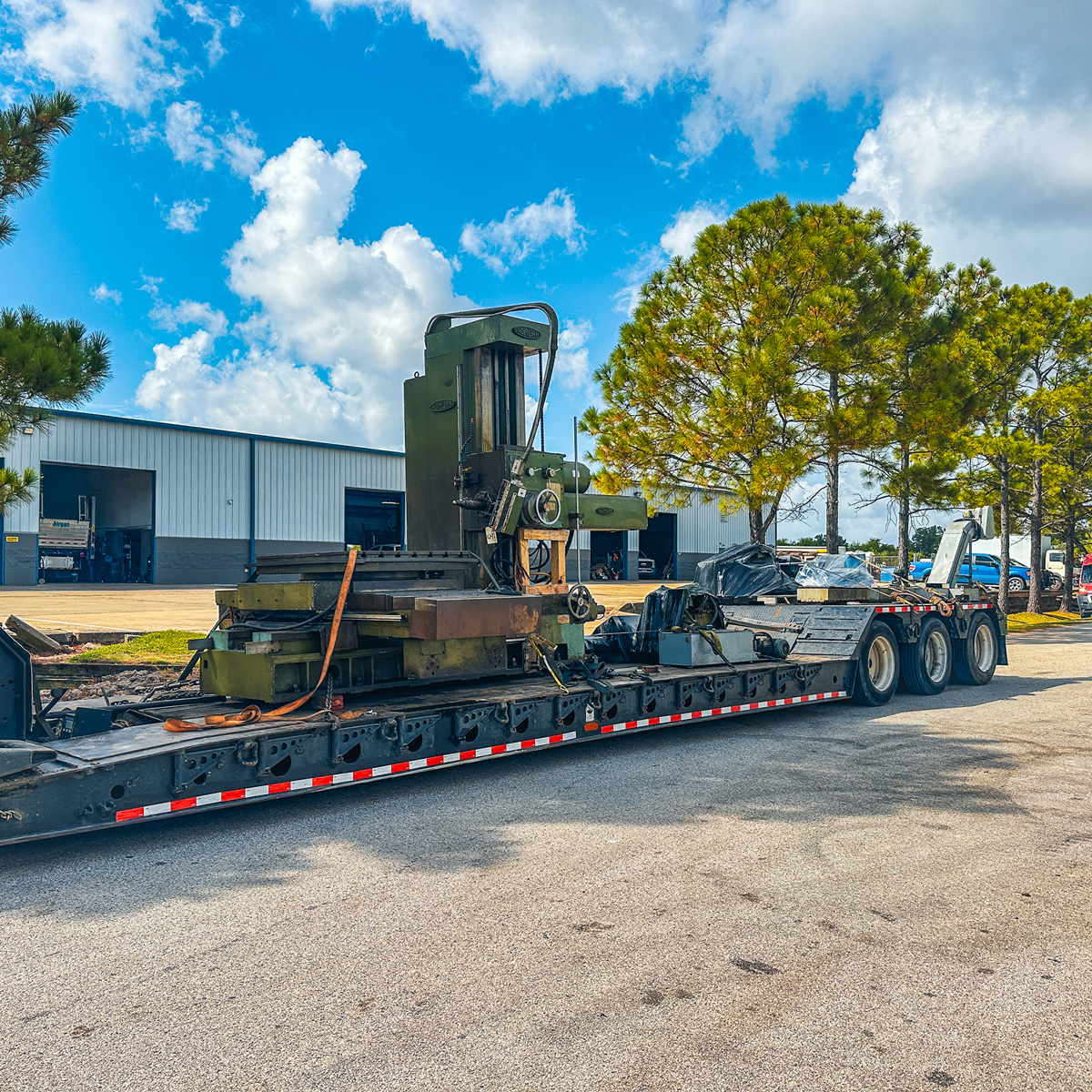 Secure storage and global shipping for certified machine tools from a leading industrial machinery dealer.