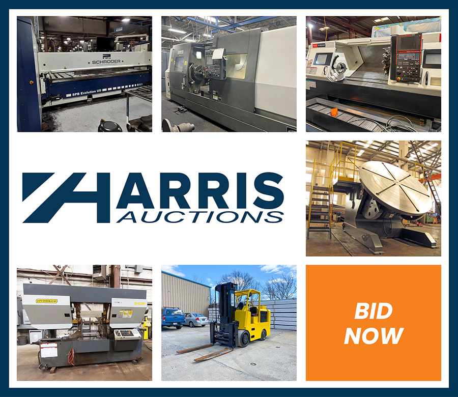 Surplus CNC and manual machining, CNC steel and aluminum fabricating and welding equipment + shop and field support assets